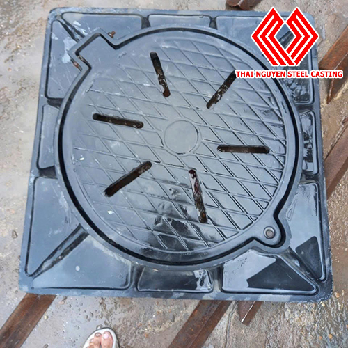 iron manhole cover